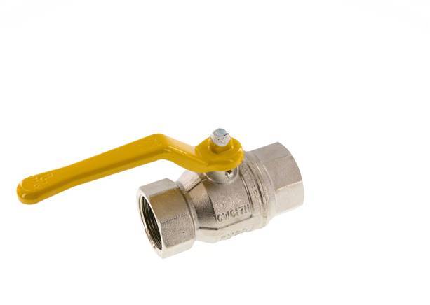 Rp 1 1/4 inch Gas 2-Way Brass Ball Valve