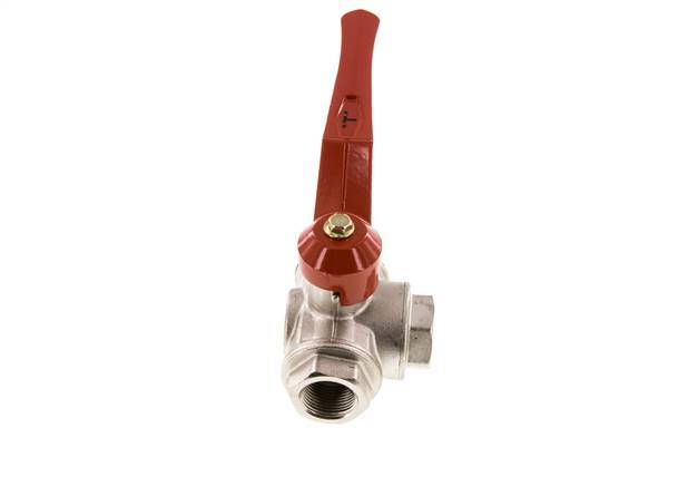 G3/4'' 3-way T-port Ball Valve Brass PTFE/NBR 50 bar - BL3BM