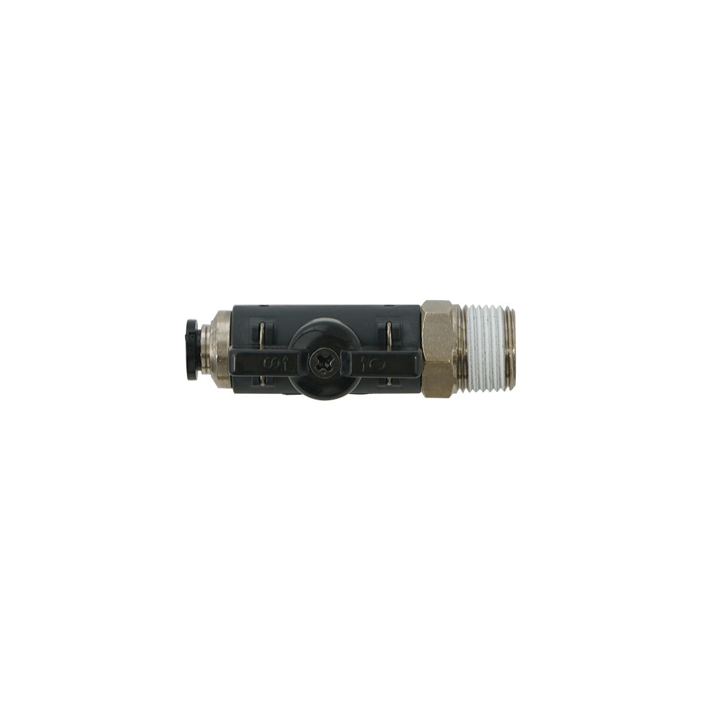 6mm - R3/8" Straight 2-Way Ball Valve Series 20