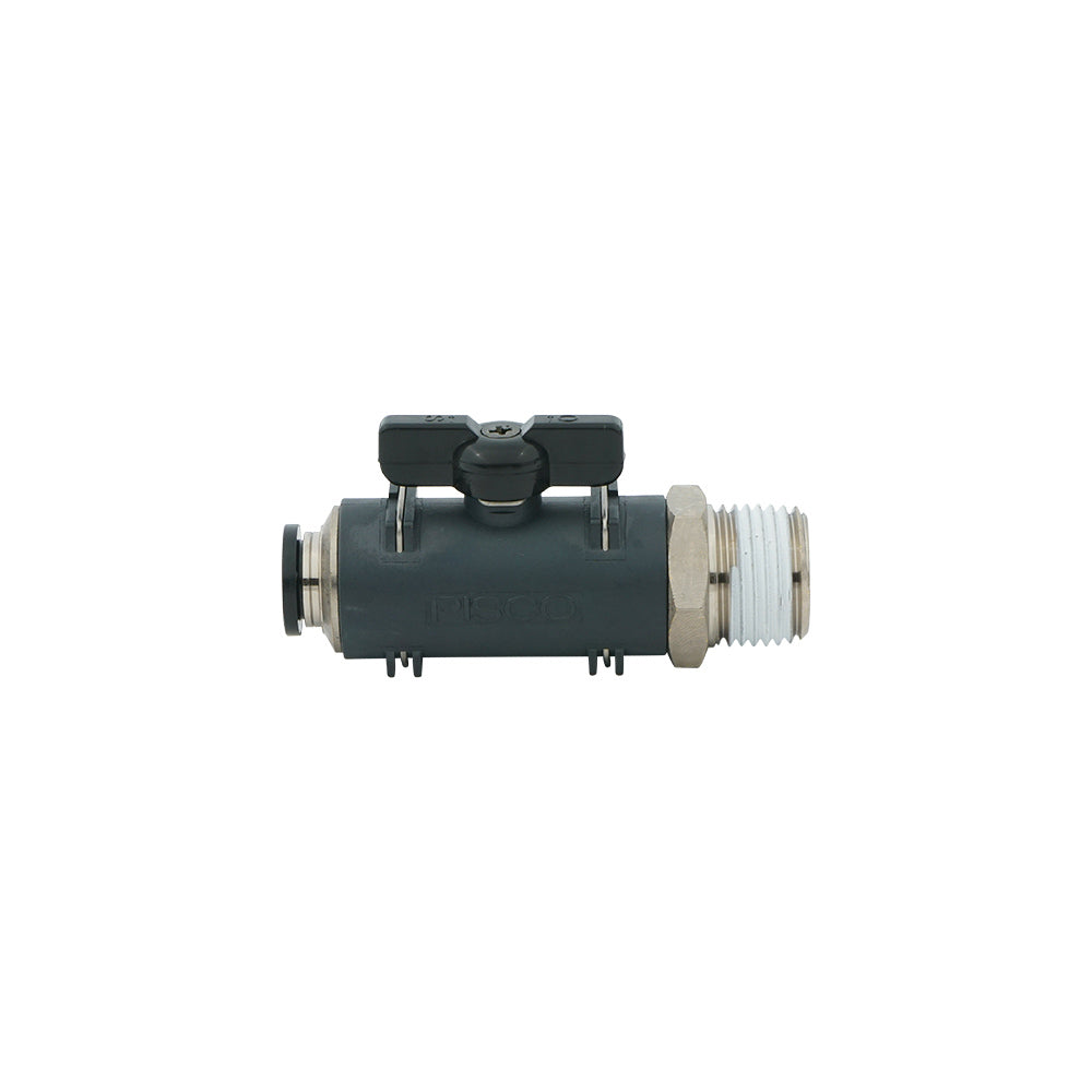 12mm - R1/2" Straight 2-Way Ball Valve Series 60