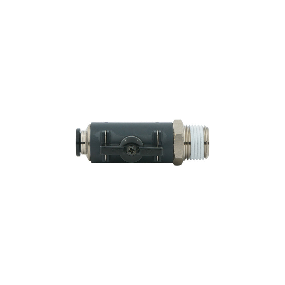 10mm - R3/8" Straight 2-Way Ball Valve Series 60