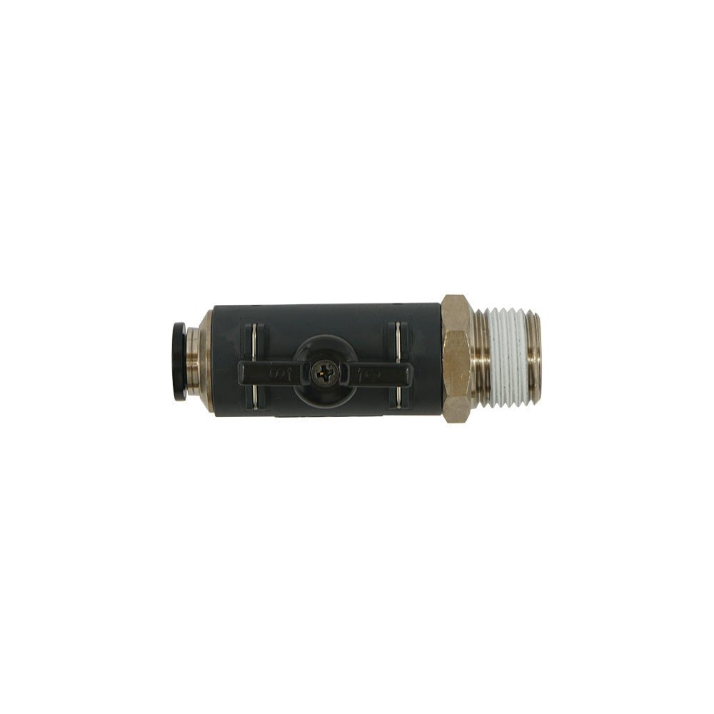 12mm - R1/4" Straight 2-Way Ball Valve Series 60