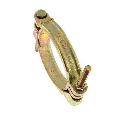 Malleable Cast Iron Hose Clamp 135-155 mm Twist Claw Coupling DIN 20039A
