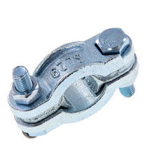 Malleable Cast Iron Hose Clamp 22-29 mm Twist Claw Coupling DIN 20039A [2 Pieces]