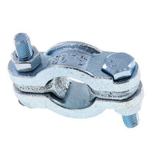 Malleable Cast Iron Hose Clamp 22-29 mm Twist Claw Coupling DIN 20039A [2 Pieces]