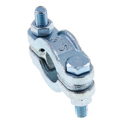 Malleable Cast Iron Hose Clamp 22-29 mm Twist Claw Coupling DIN 20039A [2 Pieces]