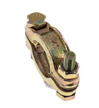 Malleable Cast Iron Hose Clamp 32-40 mm Twist Claw Coupling DIN 20039A [2 Pieces]