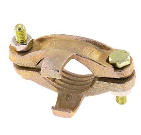 Safety Malleable Cast Iron Hose Clamp 45-53 mm Twist Claw Coupling DIN 20039B