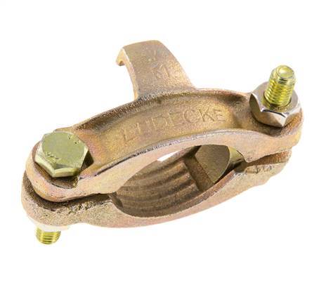 Safety Malleable Cast Iron Hose Clamp 45-53 mm Twist Claw Coupling DIN 20039B
