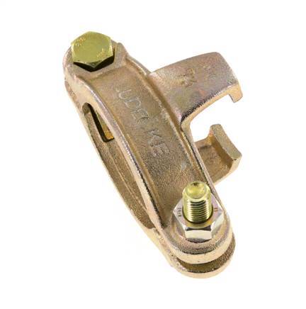 Safety Malleable Cast Iron Hose Clamp 60-73 mm Twist Claw Coupling DIN 20039B