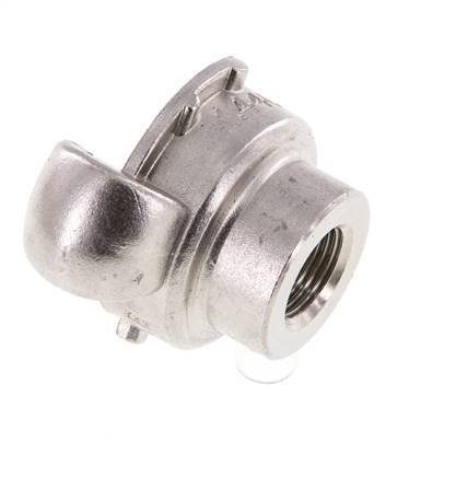 Stainless Steel DN 15 DIN 3489 Twist Claw Coupling Rp 3/8'' Female