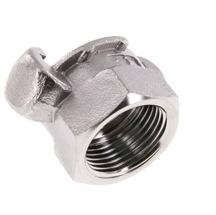 Stainless Steel DN 20 DIN 3489 Twist Claw Coupling Rp 1'' Female