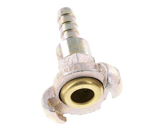 Cast Iron DN 8.5 DIN 3489 Twist Claw Coupling 13 mm (1/2'') Hose Barb