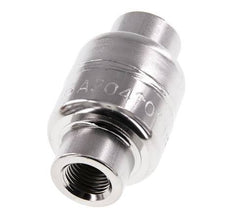 G1/4'' Stainless Steel 304 Check Valve FKM (Light Spring) 0.03-16bar - CLIS3E