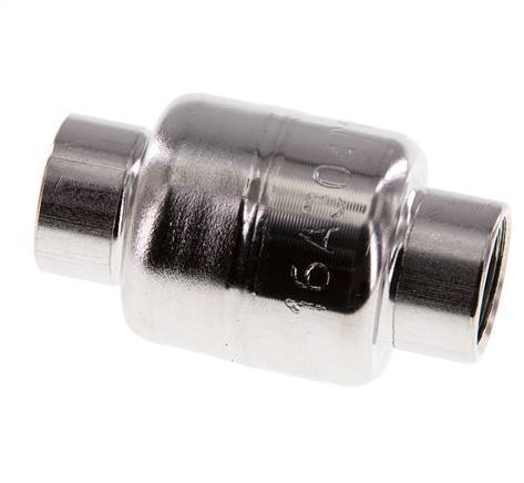 G3/8'' Stainless Steel 304 Check Valve FKM (Light Spring) 0.03-16bar - CLIS3E