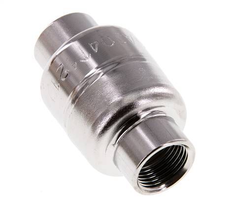 G3/8'' Stainless Steel 304 Check Valve FKM (Light Spring) 0.03-16bar - CLIS3E