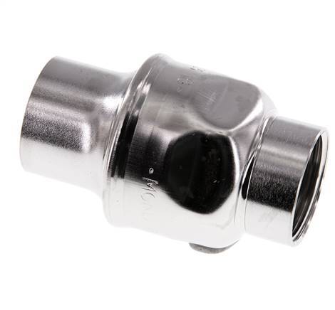 G1'' Stainless Steel 304 Check Valve FKM 0.03-16bar (0.44-232psi) - Reinforced pin [8 Pieces]