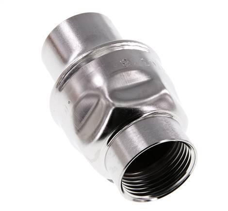 G1'' Stainless Steel 304 Check Valve FKM 0.03-16bar (0.44-232psi) - Reinforced pin [8 Pieces]