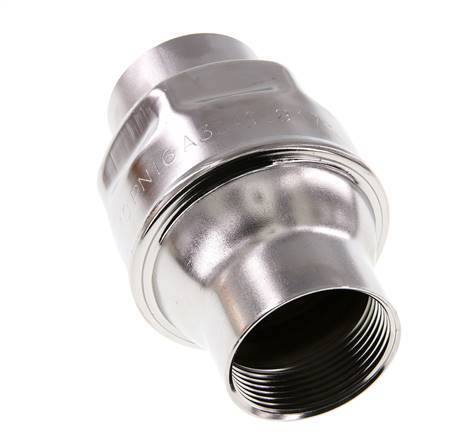 G1 1/2'' Stainless Steel 304 Check Valve FKM 0.03-16bar (0.44-232psi)