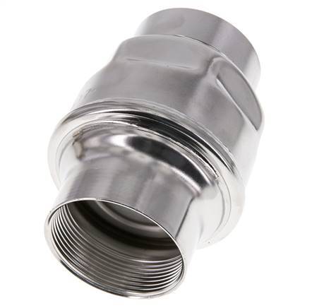 G2'' Stainless Steel 304 Check Valve FKM (Light Spring) 0.03-16bar - CLIS3E