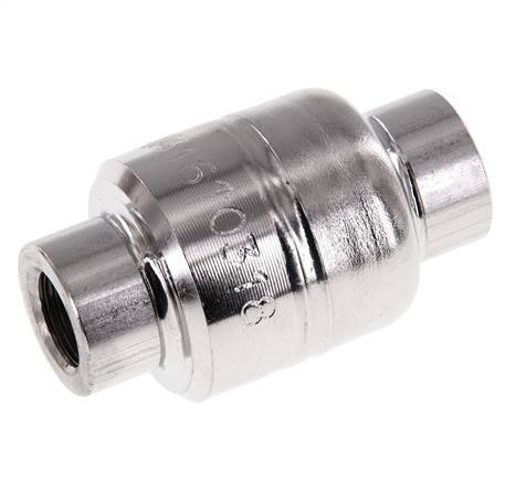 G1/4'' Check Valve Stainless Steel 316 FKM (Light Spring) 0.03-16bar - CLIS4E