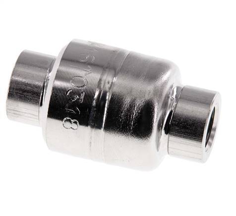 G1/4'' Check Valve Stainless Steel 316 FKM (Light Spring) 0.03-16bar - CLIS4E