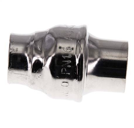 G3/4'' Check Valve Stainless Steel 316 FKM (Light Spring) 0.03-16bar - CLIS4E