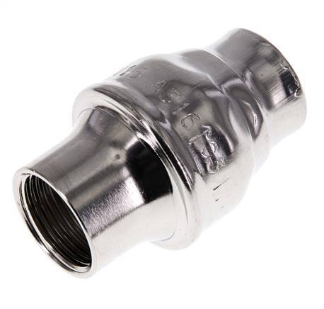 G3/4'' Check Valve Stainless Steel 316 FKM (Light Spring) 0.03-16bar - CLIS4E