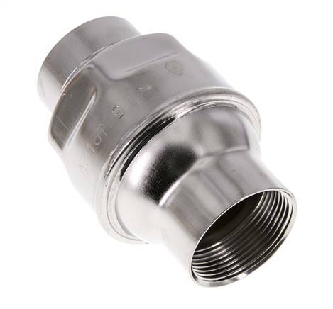 G1 1/2'' Stainless Steel 316 Check Valve EPDM 0.03-16bar (0.44-232psi) - WRAS [6 Pieces]