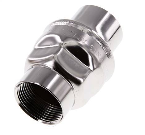 G1 1/4'' Stainless Steel 316 Check Valve EPDM 0.03-16bar (0.44-232psi) - WRAS [6 Pieces]