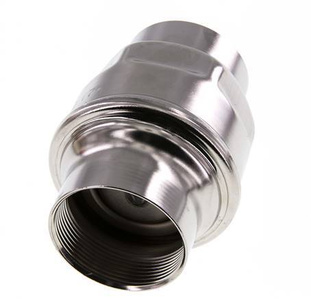 2'' NPT Stainless Steel 316 Check Valve FKM 0.03-16bar (0.44-232psi) - NSF ANSI 61