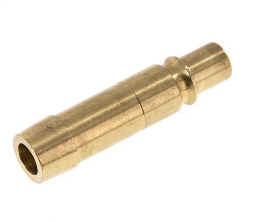 Brass DN 12 Air Coupling Plug 19 mm Hose Pillar