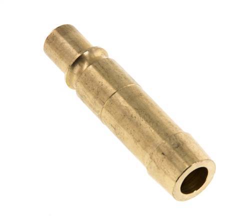 Brass DN 12 Air Coupling Plug 19 mm Hose Pillar