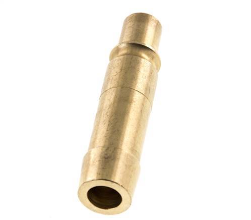 Brass DN 12 Air Coupling Plug 19 mm Hose Pillar