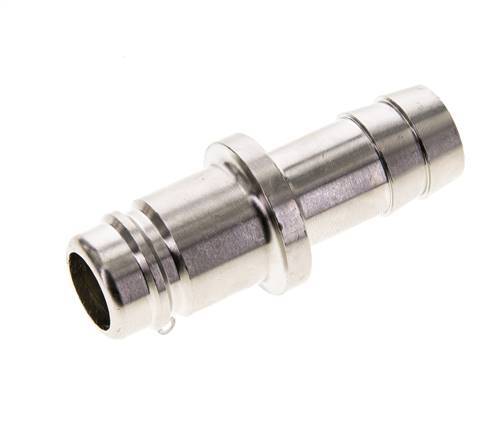 Nickel-plated Brass DN 15 Air Coupling Plug 19 mm Hose Pillar