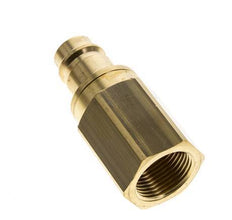 Brass DN 19 Air Coupling Plug G 1 inch Female Double Shut-Off