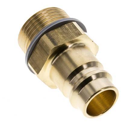 Brass DN 19 Air Coupling Plug G 1 inch Male