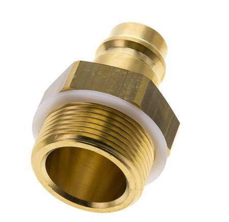 Brass DN 19 Air Coupling Plug G 1 1/4 inch Male
