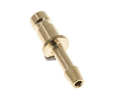 Brass DN 2.7 (Micro) Air Coupling Plug 3 mm Hose Pillar [10 Pieces]