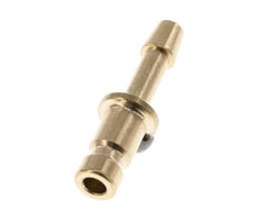 Brass DN 2.7 (Micro) Air Coupling Plug 3 mm Hose Pillar [10 Pieces]
