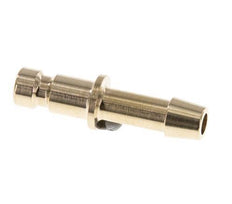 Brass DN 2.7 (Micro) Air Coupling Plug 4 mm Hose Pillar [10 Pieces]