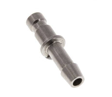 Stainless steel DN 2.7 (Micro) Air Coupling Plug 4 mm Hose Pillar