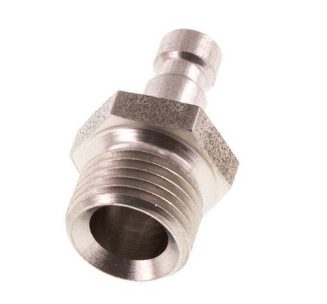 Stainless steel DN 2.7 (Micro) Air Coupling Plug G 1/8 inch Male