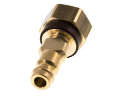 Brass DN 5 Brown-Coded Air Coupling Plug G 1/8 inch Female