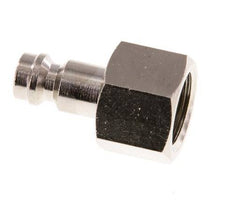 Nickel-plated Brass DN 5 Air Coupling Plug G 1/4 inch Female [5 Pieces]