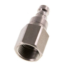 Stainless steel DN 5 Air Coupling Plug G 3/8 inch Female Double Shut-Off