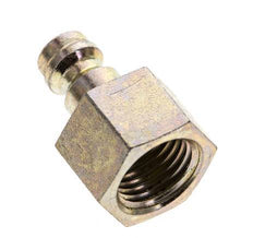 Hardened steel DN 5 Air Coupling Plug G 1/4 inch Female