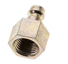 Hardened steel DN 5 Air Coupling Plug G 1/4 inch Female