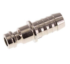 Nickel-plated Brass DN 5 Air Coupling Plug 8 mm Hose Pillar [5 Pieces]