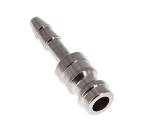 Stainless steel DN 5 Air Coupling Plug 4 mm Hose Pillar